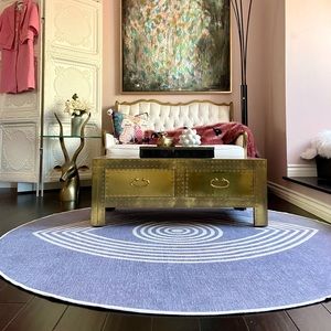 6’ Round Ruggable x Jonathan Adler Wink Rug
